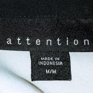 Button Down color block shirt dress with self belt